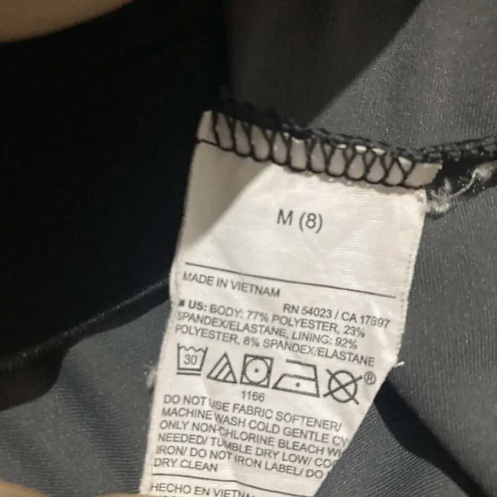 Old Navy Active Girls Sports Bra Black Size M (8) Training Athleisure